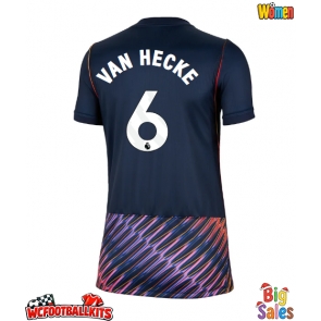 Tottenham Hotspur Jan Paul van Hecke #6 Replica Away Stadium Shirt for Women 2026-27 Short Sleeve